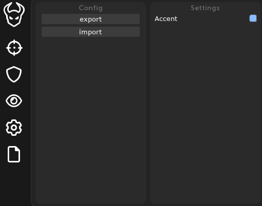 Configs Menu